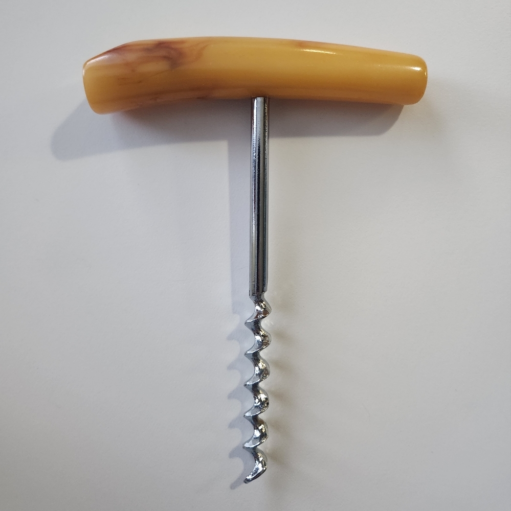 Vintage bakelite cork screw wine opener